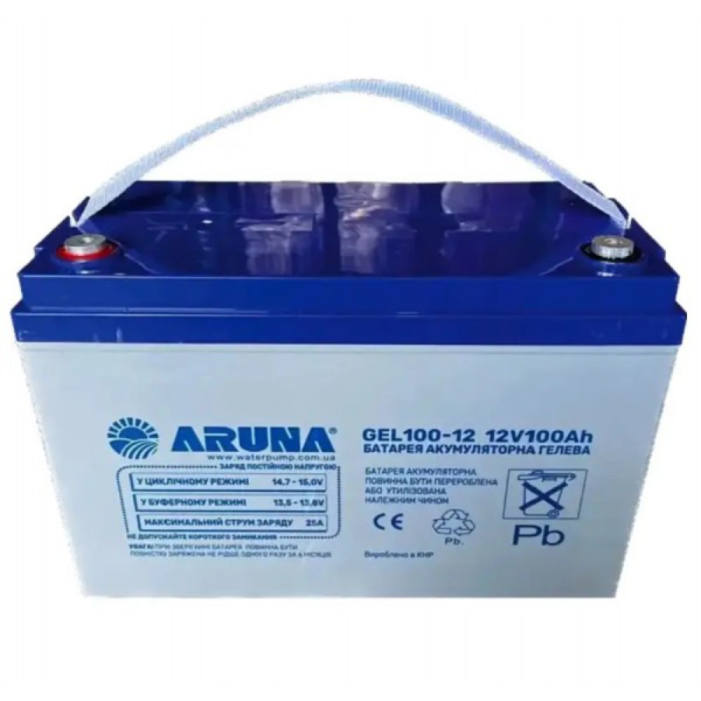 Акумулятор ARUNA GEL100-12 100 А·год 12 В GEL