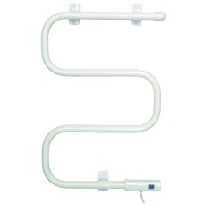 Електрична рушникосушка Zerix Viper EPV-4060R-WHITE (60W) (ZX4919)