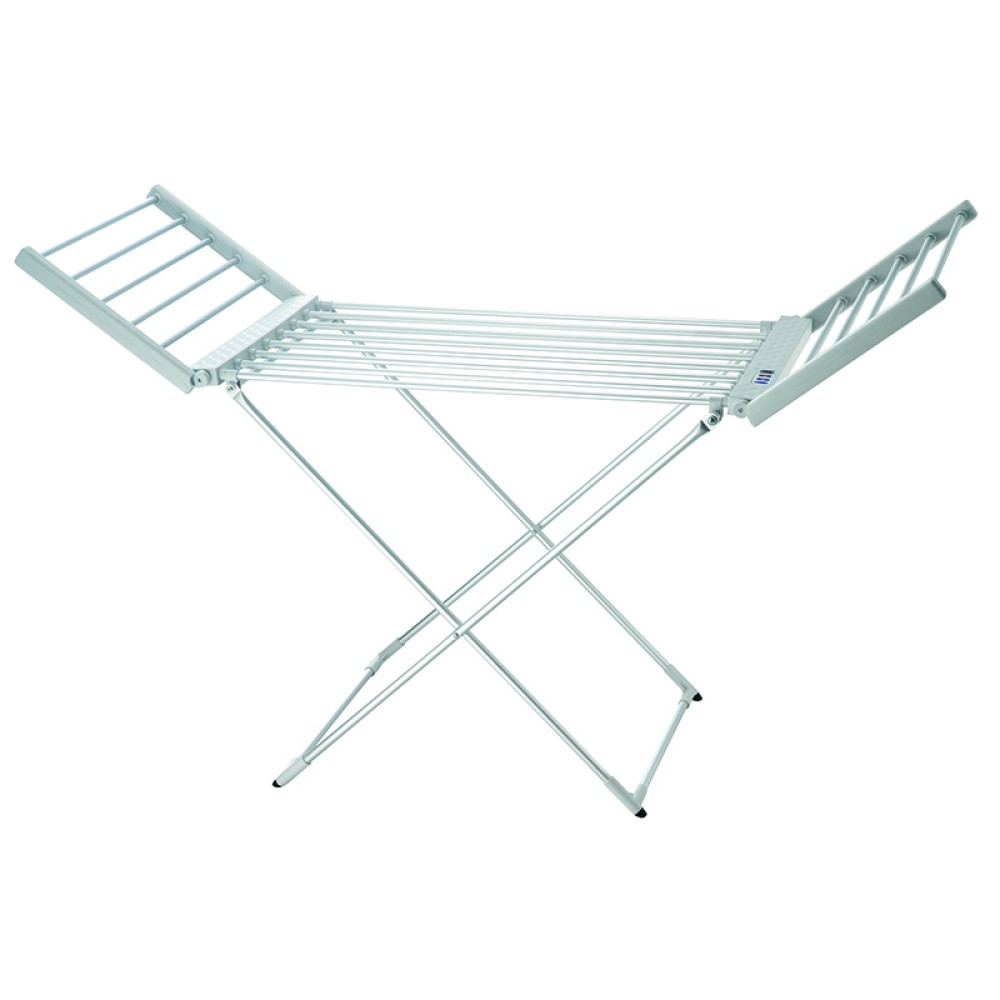 Електрична сушарка для білизни Zerix Comfort EDC-53148-T-SILVER 220-240V с таймером