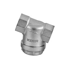 Фільтр грубої очистки Koer KR.F03-3/4.N - 3/4" універсальний нікельований