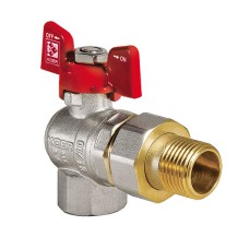 Кран з американкою 1 (Чехія КР 228) кутовий