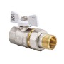 Кран з американкою 1 (Чехія КР 227 W) білий