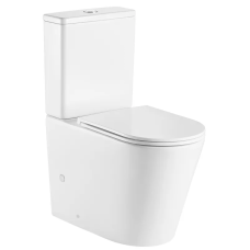 Унітаз-компакт Mixxus Premium BEVEL-0402-R 670×390×880 мм, система змиву RIMLESS, білий