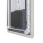 Дзеркало Mixxus Premium OLIVARY MR19-80x60-Reverse з Led Touch, Anti-fog, димером