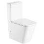 Унітаз-компакт Mixxus Premium QUADRO-0401-T1 610×365×825 мм, система змиву TORNADO 1.0, білий