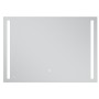 Дзеркало Mixxus Premium LINES MR18-100x70-Reverse з Led Touch, Anti-fog, димером, регулятором яскравості