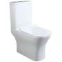 Чаша унітазу-компакту Mixxus STYLE-0404-T3 650×350×830 мм система змиву TORNADO 3.0 без сидіння, білий