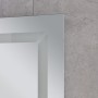 Дзеркало Mixxus LIGHT MR01-70x50 з Led Touch, Anti-fog, димером, регулятором яскравості, годинником