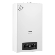 Газова колонка KOER KWH.G0110 WHITE димохідна 10 л/хв, колір білий