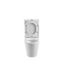 Унітаз-компакт Mixxus Premium BEVEL-0402-R 670×390×880 мм, система змиву RIMLESS, білий