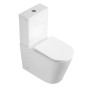 Унітаз-компакт Mixxus BEVEL-0407-T1 630×350×795 мм, система змиву TORNADO 1.0, білий