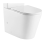 Чаша унітазу-компакту Mixxus Premium BEVEL-0402-T1 670×390×880 мм система змиву TORNADO 1.0 без сидіння, білий