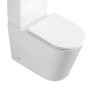Чаша унітазу-компакту Mixxus BEVEL-0407-T1 630×350×795 мм система змиву TORNADO 1.0 без сидіння, білий