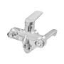 Змішувач для ванни PLAMIX Lucas-006 EURO SET хром