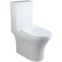 Чаша унітазу-компакту Mixxus WAVE-0402-T3 650×350×830 мм система змиву TORNADO 3.0 без сидіння, білий