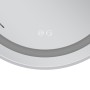 Дзеркало Mixxus Premium ELLIPSE MV05-80x70-Reverse WHITE з Led Touch, Anti-fog, димером
