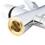 Змішувач для кухні на дві води MIXXUS PREMIUM Magnet 021 з чорним рефлективним виливом з виходом для питної води