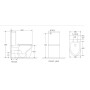 Унітаз-компакт Mixxus Premium ELLIPSE-0402-R 660×390×855 мм, система змиву RIMLESS, білий