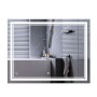 Дзеркало Mixxus Premium QUADRO MR20-90x70-Reverse з Led Touch, Anti-fog, димером, регулятором яскравості