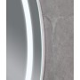 Дзеркало Mixxus PLAIN MV02-60x80 з Led Touch, Anti-fog, димером, регулятором яскравості, годинником