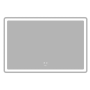 Дзеркало Zerix Mirra MR05-120x80 з LED Touch, Anti-fog, димером, регулятором яскравості