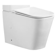 Чаша унітазу-компакту Mixxus QUADRO-0404-T1 660×360×820 мм система змиву TORNADO 1.0 без сидіння, білий