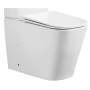 Чаша унітазу-компакту Mixxus QUADRO-0404-T1 660×360×820 мм система змиву TORNADO 1.0 без сидіння, білий