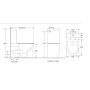 Унітаз-компакт Mixxus Premium BEVEL-0402-T1 670×390×880 мм, система змиву TORNADO 1.0, білий