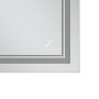 Дзеркало Mixxus Premium QUADRO MR20-90x70-Reverse з Led Touch, Anti-fog, димером, регулятором яскравості