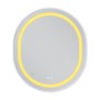Дзеркало Mixxus Premium ELLIPSE MV05-80x70-Reverse WHITE з Led Touch, Anti-fog, димером