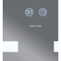 Дзеркало Mixxus HARD MR07-50x80 з Led Touch, Anti-fog, димером, регулятором яскравості