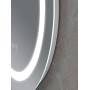 Дзеркало Mixxus PLAIN MC02-80-CASE з Led Touch, Anti-fog, димером, регулятором яскравості, годинником