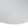 Дзеркало Mixxus Premium TOPPER MC01-100x75 з Led Touch, Anti-fog, димером