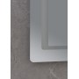 Дзеркало Mixxus STYLE MR03-70x50 з Led Touch, Anti-fog, димером, регулятором яскравості, годинником