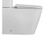 Чаша унітазу-компакту Mixxus QUADRO-0404-T1 660×360×820 мм система змиву TORNADO 1.0 без сидіння, білий