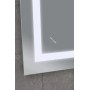 Дзеркало Mixxus TALL MR08-80x60-Reverse з Led Touch, Anti-fog, димером, регулятором яскравості