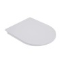 Унітаз-компакт Mixxus WAVE-0405-R 630×350×795 мм, система змиву RIMLESS, білий