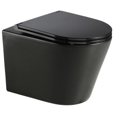 Унітаз підвісний Mixxus Premium BEVEL-0301-T3, чорна 515×355×365 мм, система змиву TORNADO 3.0