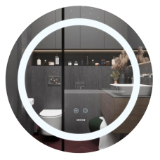 Дзеркало Mixxus PLAIN MC03-60 з Led Touch, Anti-fog, димером, регулятором яскравості