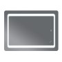 Дзеркало Mixxus TWEE MR09-50x80-Reverse з Led Touch, Anti-fog, димером, регулятором яскравості
