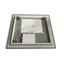 Дзеркало Zerix Mirra MR05-80x70-REVERSE з LED Touch, Anti-fog, димером, регулятором яскравості