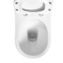 Чаша унітазу-компакту Mixxus BEVEL-0407-T1 630×350×795 мм система змиву TORNADO 1.0 без сидіння, білий