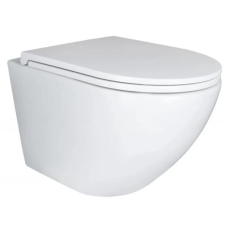 Унітаз підвісний Mixxus Premium ELLIPSE-0301-T3 495×365×365 мм, система змиву TORNADO 3.0, білий