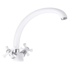 Змішувач для кухні MIXXUS Omega 273 білий