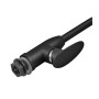 Змішувач для кухні PLAMIX Cezar-011-B SET Matte чорний матовий