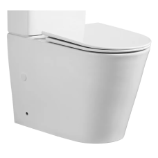 Чаша унітазу-компакту Mixxus BEVEL-0407-T1 630×350×795 мм система змиву TORNADO 1.0 без сидіння, білий