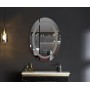 Дзеркало Mixxus PLAIN MV03-50x70 з Led Touch, Anti-fog, димером, регулятором яскравості