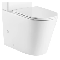 Чаша унітазу-компакту Mixxus Premium BEVEL-0402-R 670×390×880 мм система змиву RIMLESS без сидіння, білий