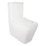 Унітаз-компакт Mixxus QUADRO-0403-R 640×360×835 мм, система змиву RIMLESS, білий