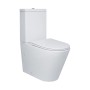 Чаша унітазу-компакту Mixxus BEVEL-0403-T3 640×360×835 мм система змиву TORNADO 3.0 без сидіння, білий